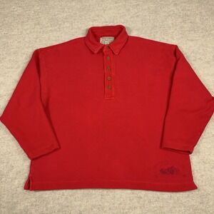 Vtg Abercrombie Fitch Knit Heavy Polo Small Original Big Shirt Thermal Waffle